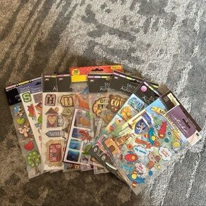 15 Scrapbook Stickers Sheets